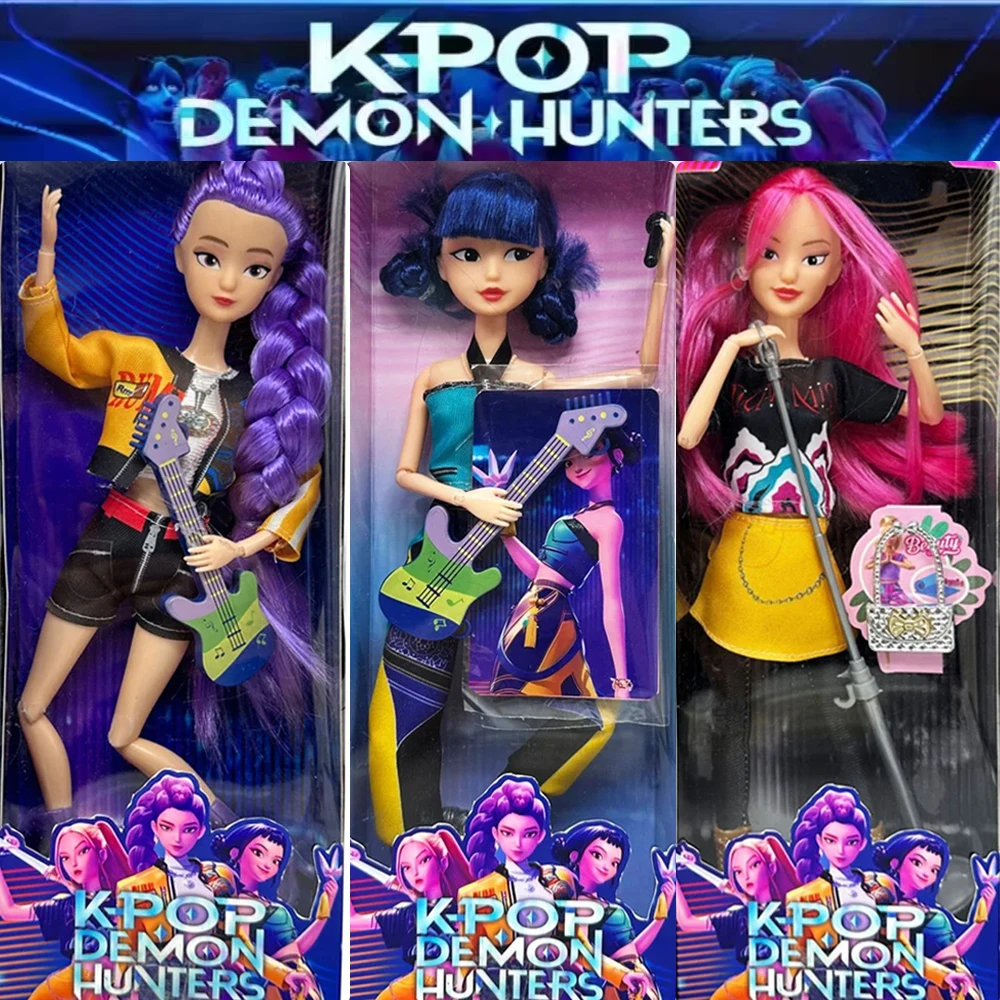 Jouet en PVC Demon Hunter K-Pop 30cm - Décoration de bureau Figurine d'action Collection pour enfants