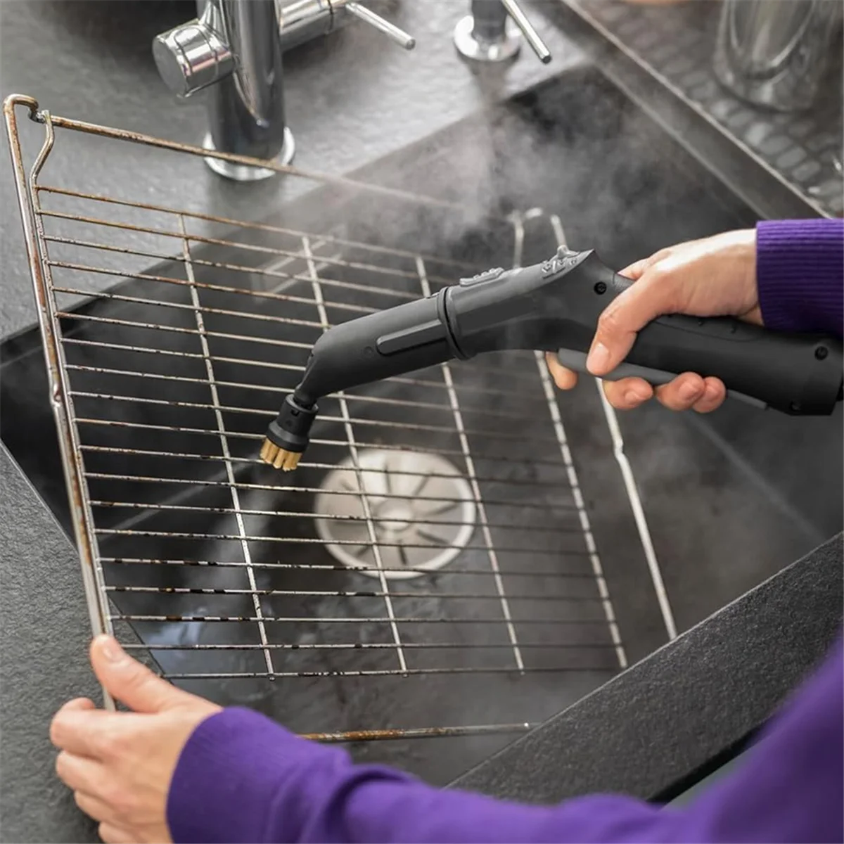 

ABNG For Power Brush Set,Round Brushes for Stubborn Dirt for Kitchen Household,2 Brass Brushes and 2 Power Brushes