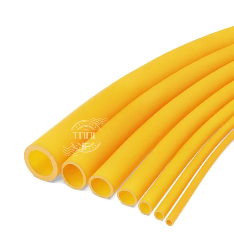 High-Elastic Lab-Grade Latex Yellow Rubber Tubes - Lengths: 1m 2m 5m 10m 15m 16m 20m 25m 30m 40m 50m 100m Inner Diameter :1-25mm