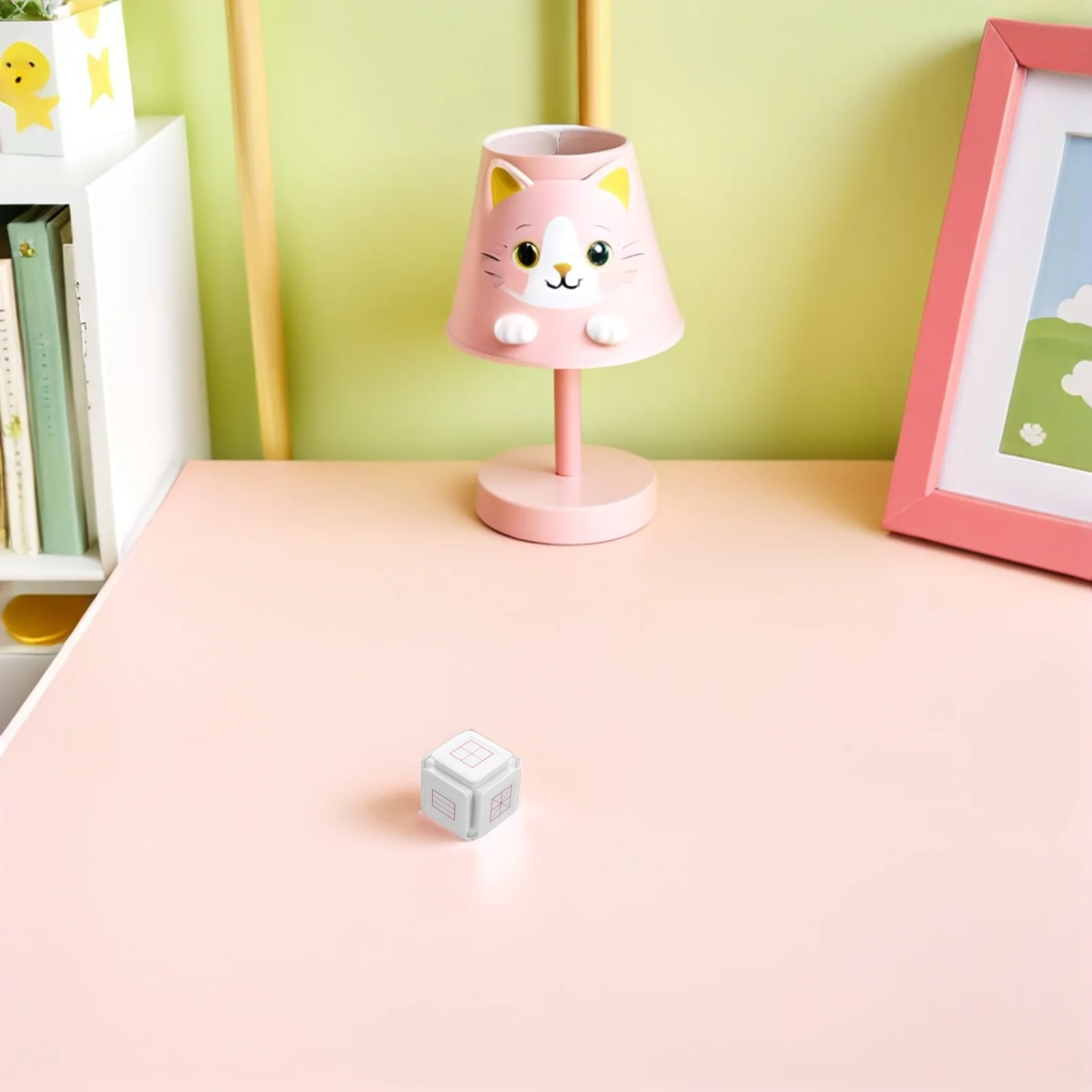 Six-Sided Grid Stamp Self-Inking for Handwriting Line Practice Mizige Tianzige Blank Clock Pinyin English Early Education