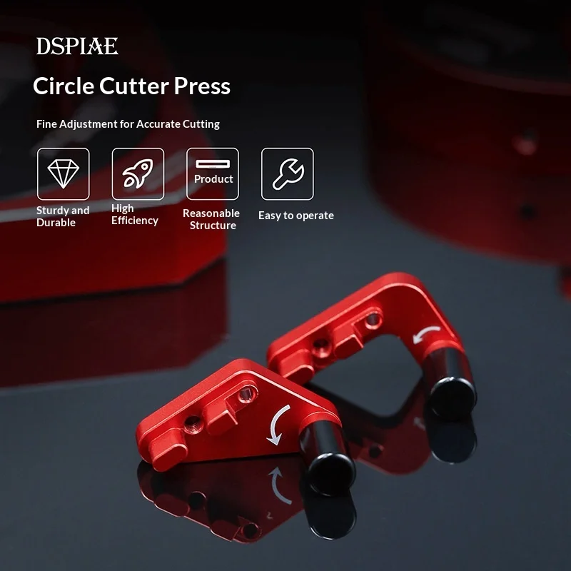 Precision Circle Cutter Press Tool for Model Kits - Circle Cutter Attachment MT-ECD for Gundam, Military & Figure Modification