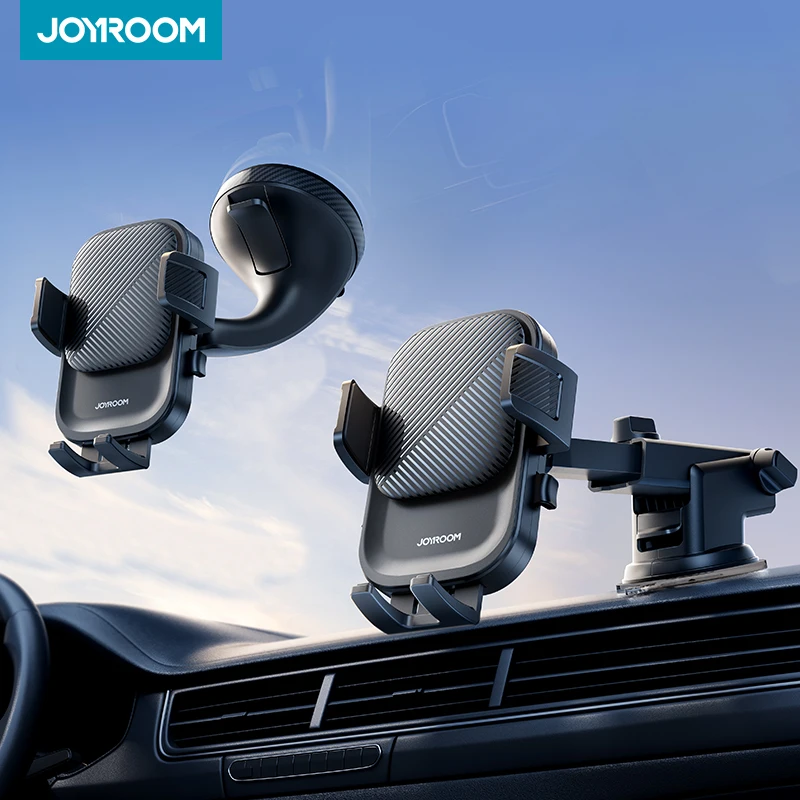 

Joyroom Dashboard Windshield Universal Car Mount Phone Holder with Suction Cup Base Car Phone Holder for iPhone Samsung JR-OK6