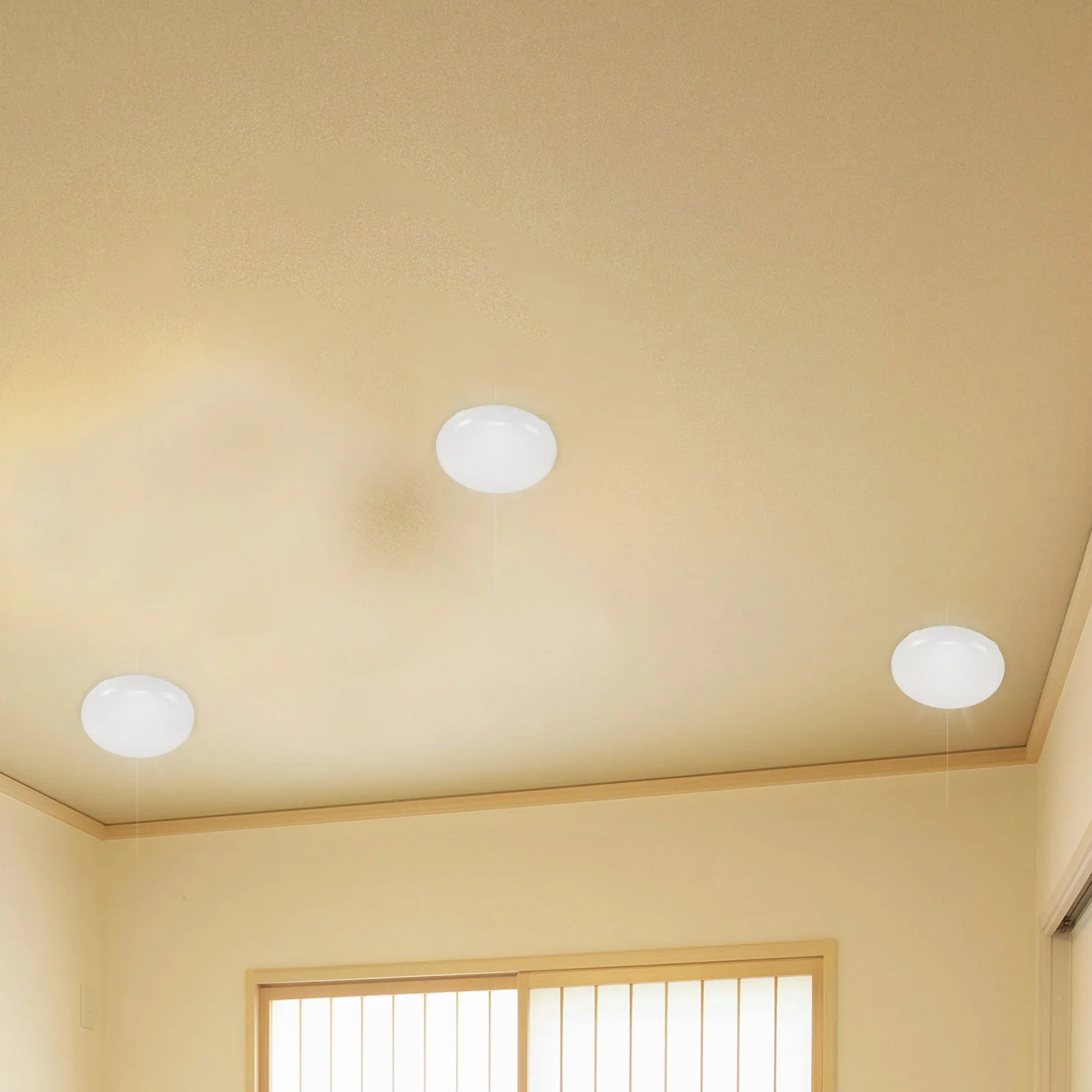 

6pcs Round Lampshade Diffuser Milky White Plastic Light Cover For Drum Pendants Ceiling Fan Fixtures Anti-Fog Dazzling-Proof