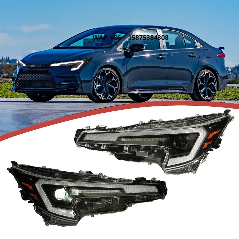 For 2020-2025 Corolla Headlight Assembly OEM Fit Direct Replacement