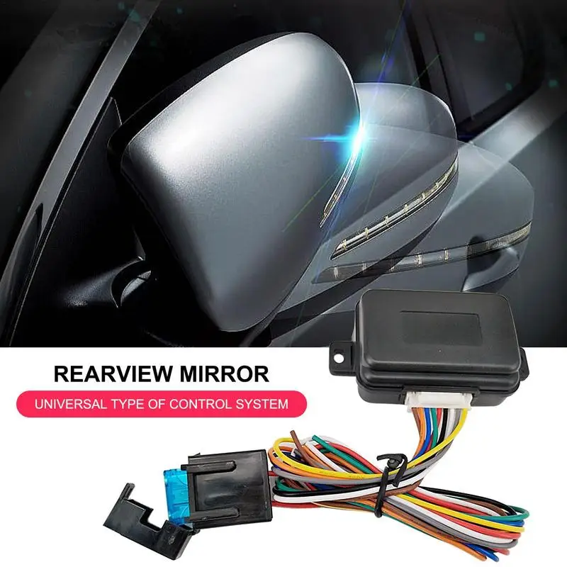 Car Mirror Accessories Side Mirror Folding Controlling Module Box Car Side Mirror Fold Unfold Module Box Accessories Automotive