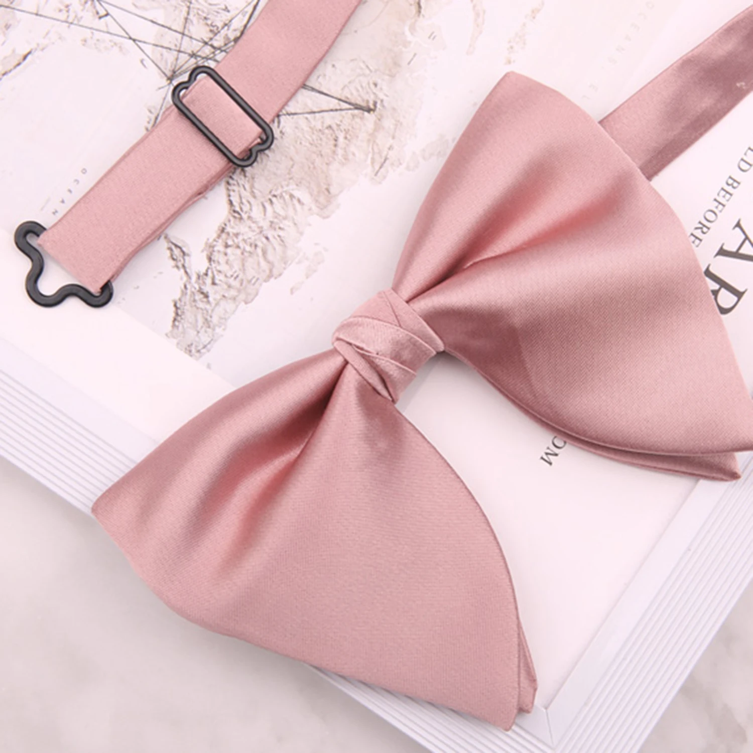 Allingentle pajarita para adultos para traje de boda lazo fiesta cóctel banquete pajarita de caballero personalizada