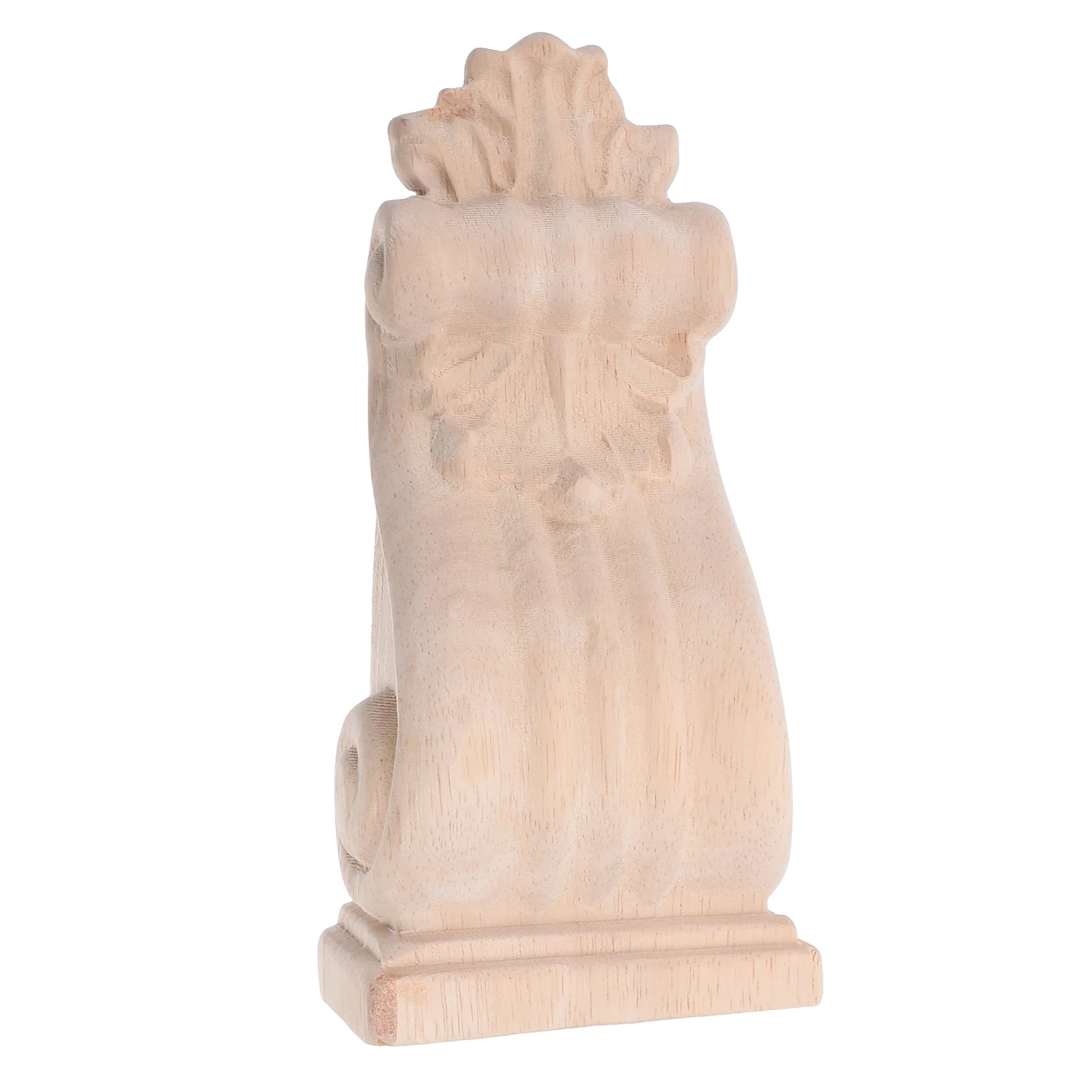 

Hand Carved Wood Corbel Rustic Wooden Corbel for Doorway Farmhouse Shelf Support European Style Unfinished Wood Furniture