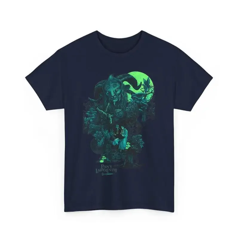Pan Äôs Labyrinth Guillermo del Toro Movie T Shirt Heavy Cotton