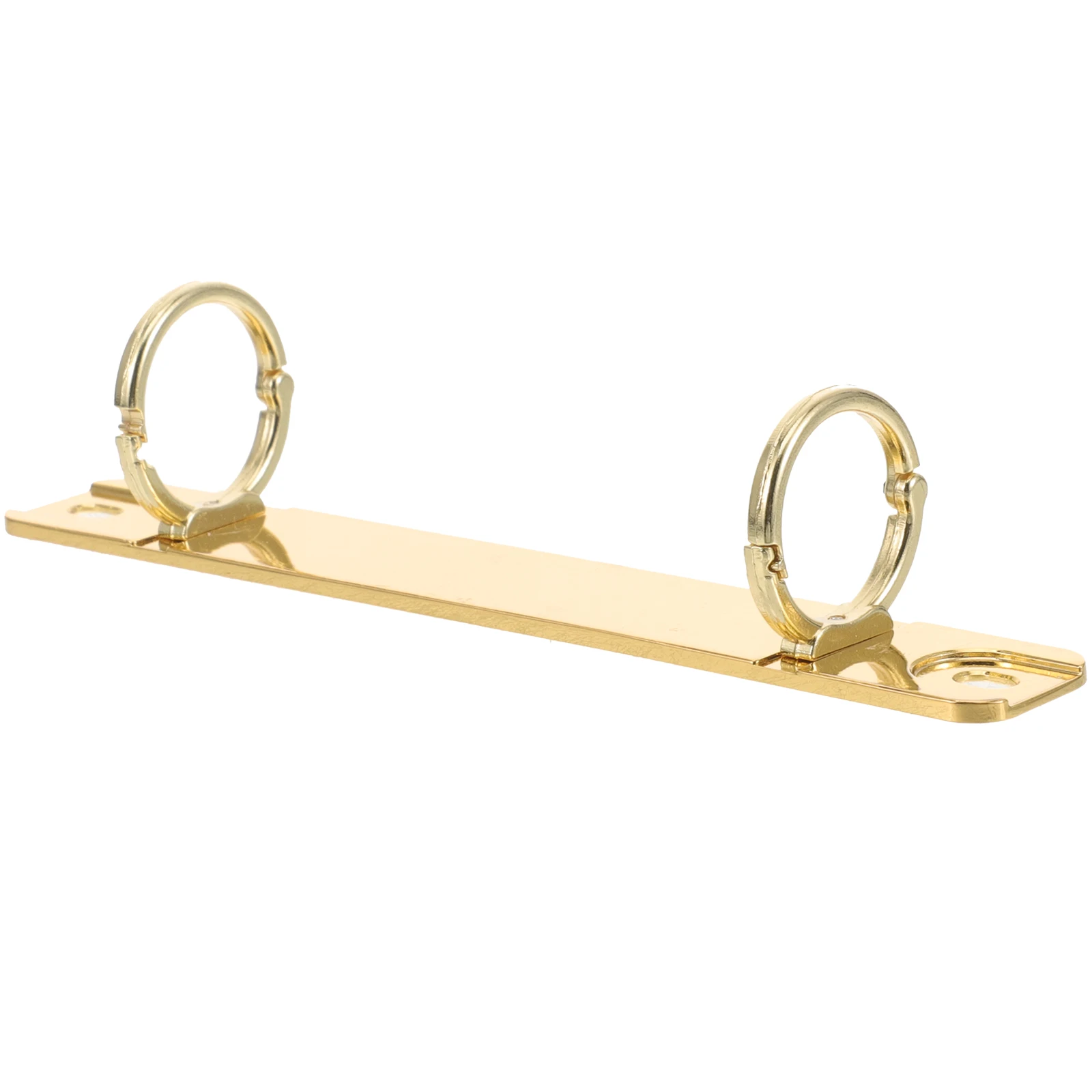 

2 Ring Binder Mechanism Replacement Metal Spine for DIY Journal Notebook Scrapbook File Holder Firm Round Ring Binders Supplies