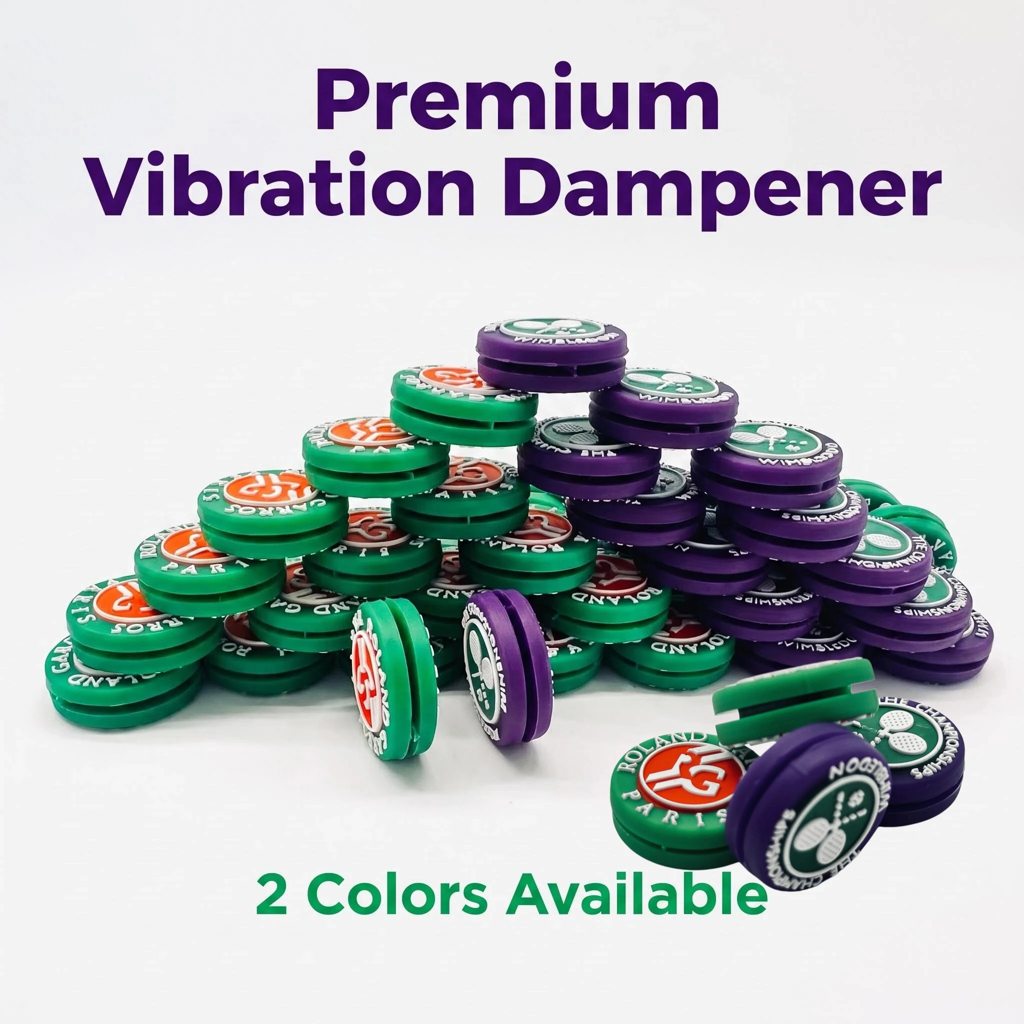 Racket Vibration Dampener - 2 Buah Peredam Getaran Raket Tenis