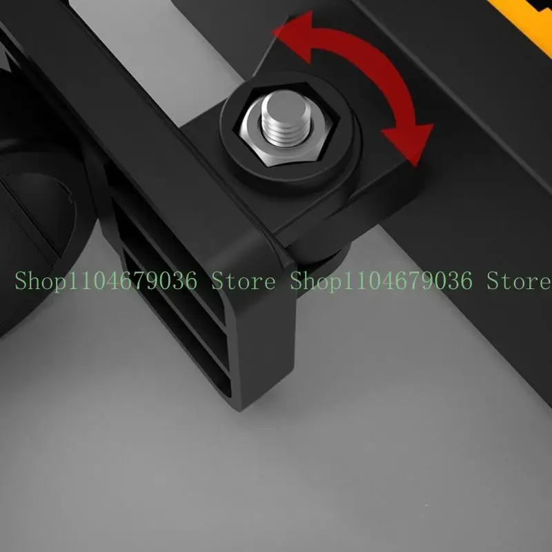 Motorcycle Decoration Modified Light Adjustable Handle Helmet Light USB Rechargable Warning Box Sign LED Lamp Indic