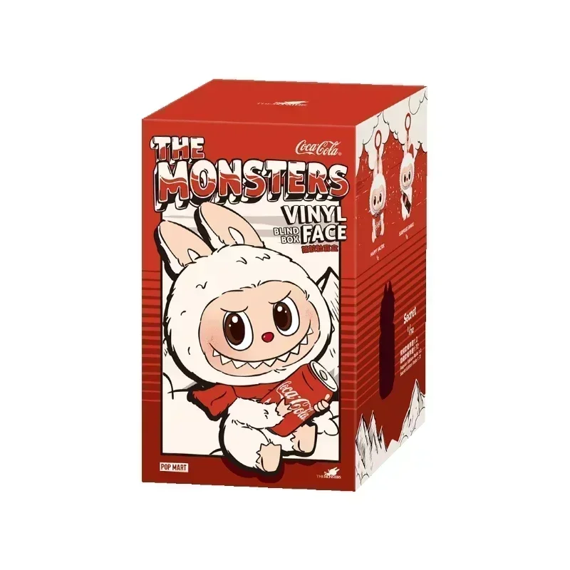 POP MART LABUBU THE MONSTERS COCA-COLA Serie Vinyl Figuur Echte Blind Box Guess Bag Speelgoed Pop Anime Figuur Bureaudecoratie