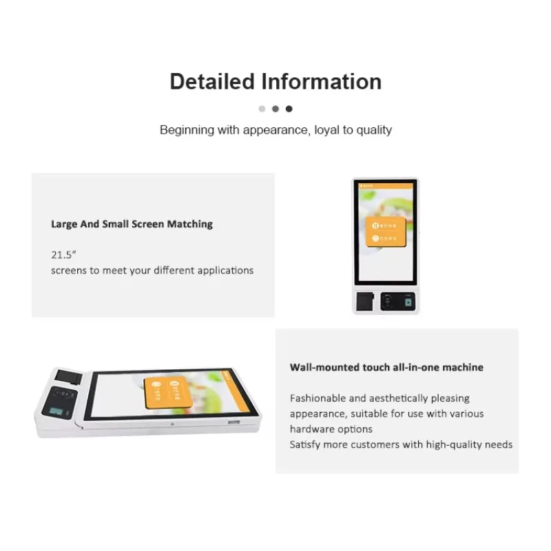 Qr Code Bluetooth 3.0 Wi-Fi Connectivity Terminal Queue Ticket Machine Multi-Platform Self Service Kiosk