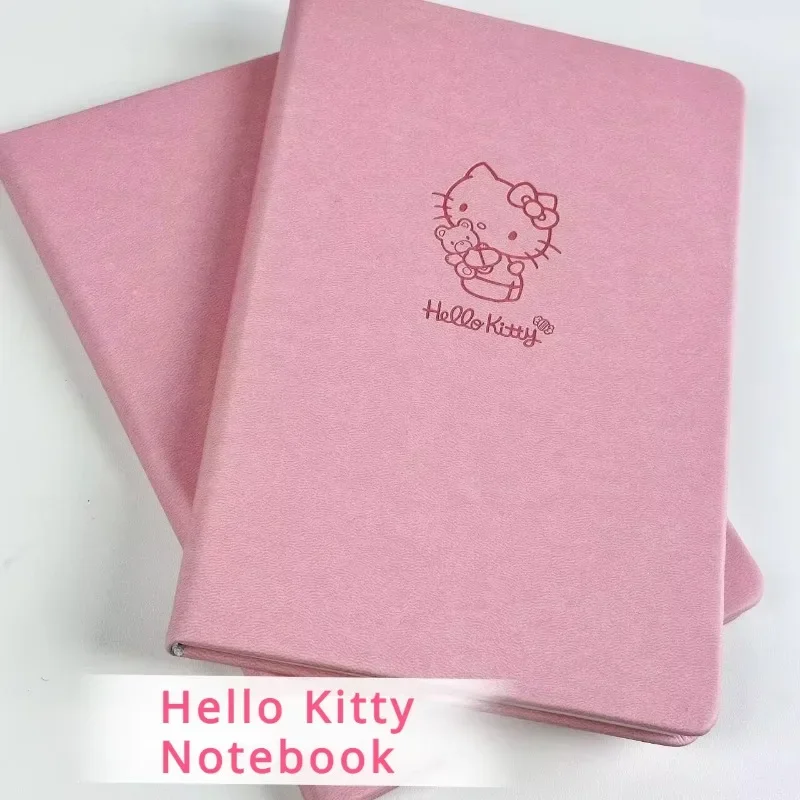 Sanrio Hello Kitty notebook back to school anime character printing kawaii student diary leather durable cartoon stationery gift