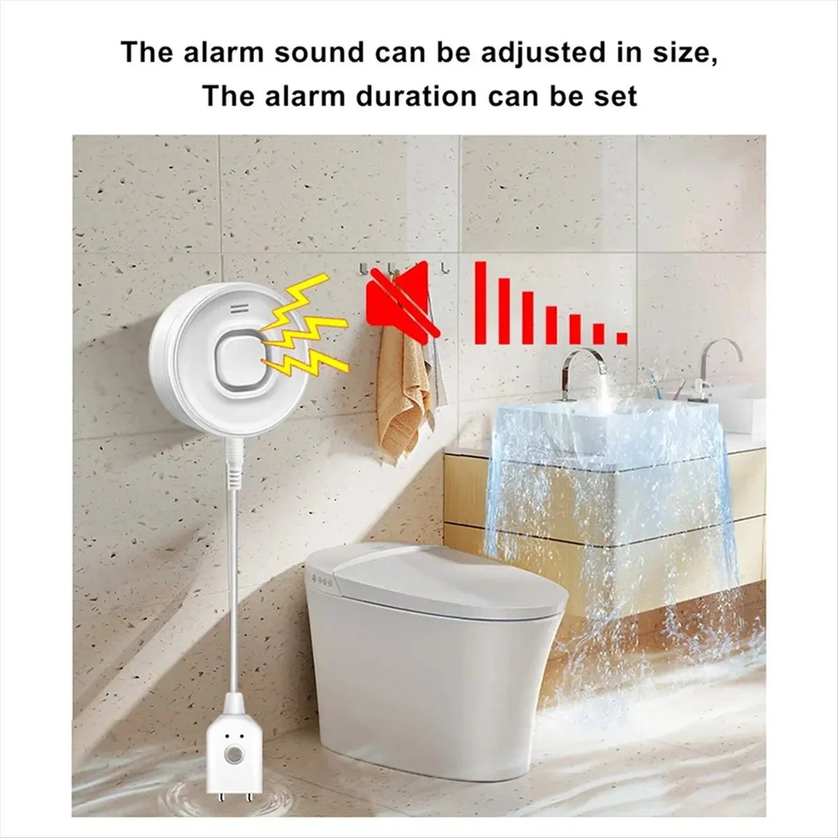 جديد تويا واي فاي إنذار غمر المياه كاشف تسرب المياه الحياة الذكية APP التحكم عن بعد دعم ل #3