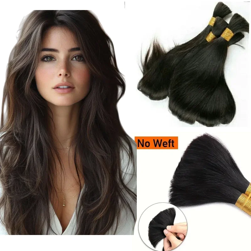 Bulk Hair 100% Huma… - image
