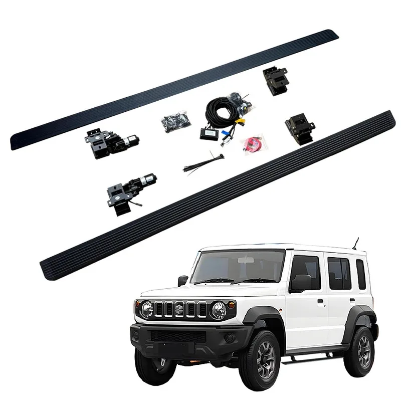 

Stock Available Aluminum Automatic Electric Power Side Step Running Board for JIMNY 4 Door 2 Door 2019-2025