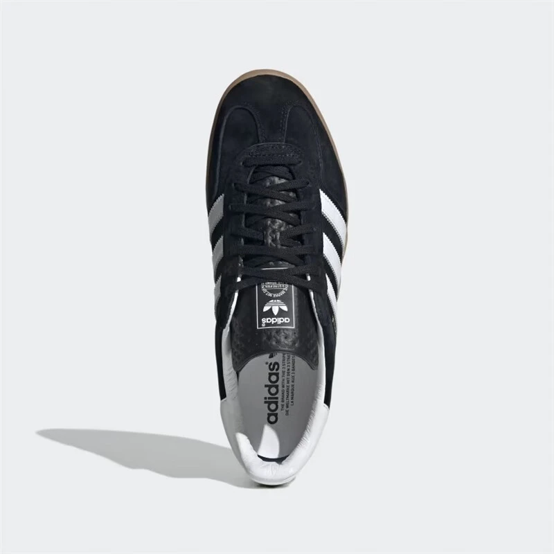 Adidas Originals Gazelle e Indoor Scarpe da tavola resistenti all'usura, leggere e basse da uomo nere