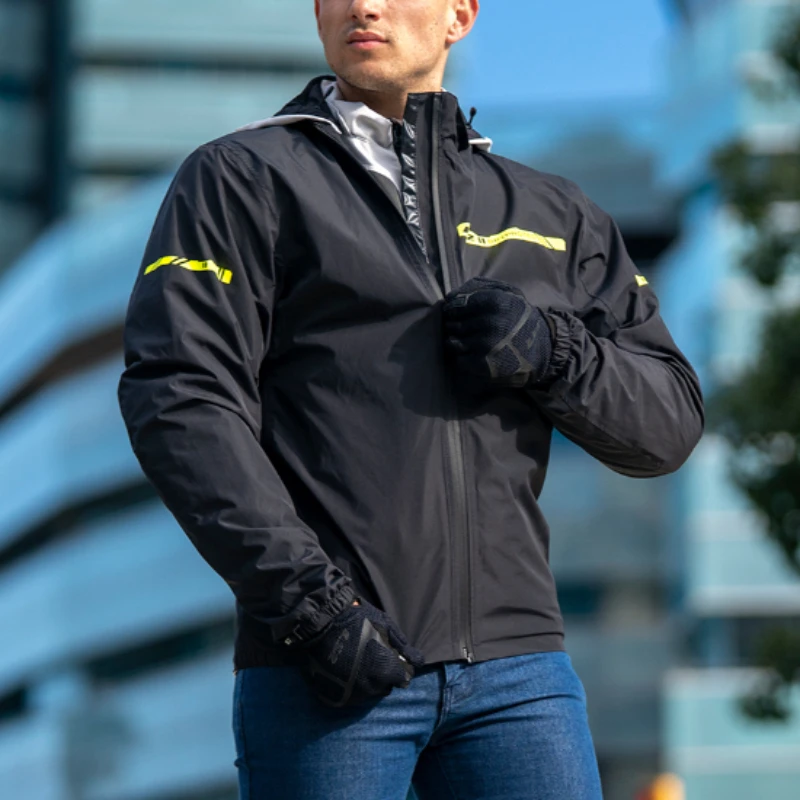 Ls2 MJ167 Motorcycle Jacket Ls2 Summer Men Hooded Moto Jacket
