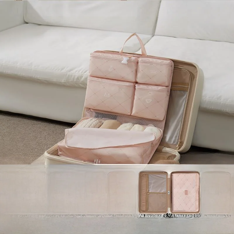 

Travel Clothes Storage Bag ort Trip Busin Trip Lage Clothing Organizer Bag Underwear Separate Paing Bag Portable