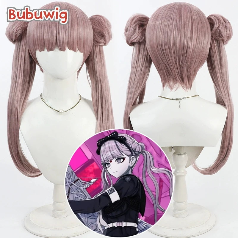 

Bubuwig Синтетические волосы Они Цукумо Косплей Парики The Hundred Line: Last Defense Academy 55 см Длинный парик с хвостиком Термостойкий