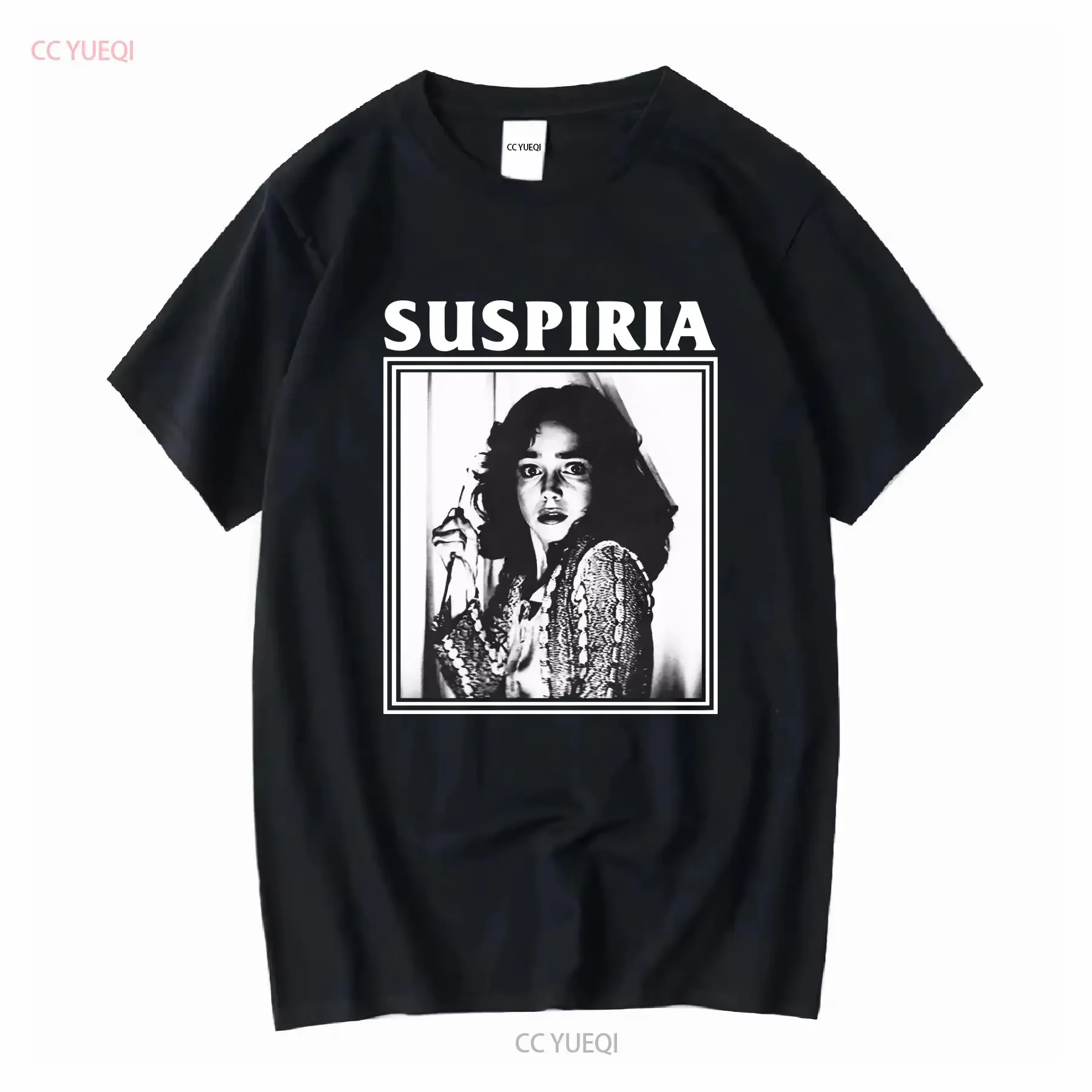 

Suspiria 1977 T Shirt long or short sleeves vintage Washed Stylish Stretched Casual Top For Everyday Wear Comfortable