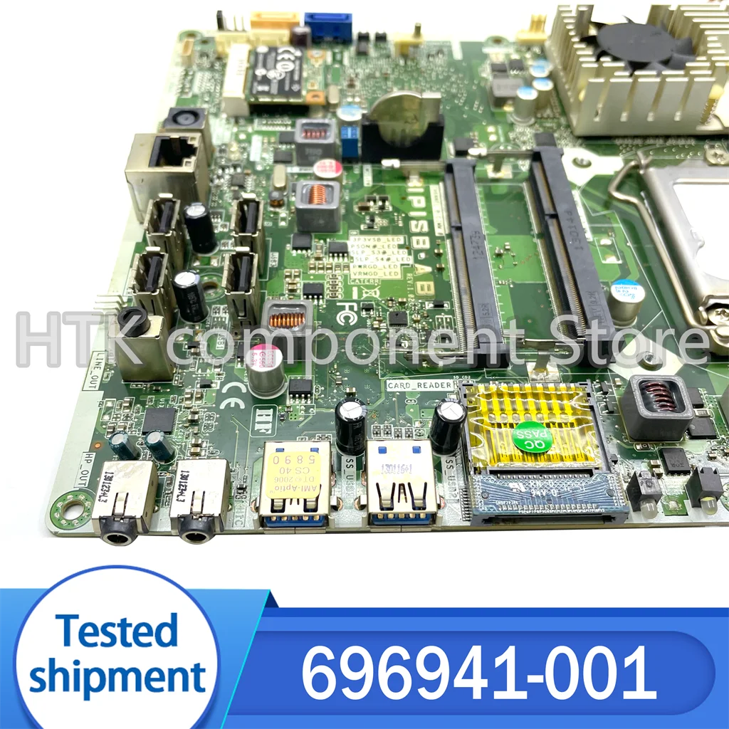 Tes 100% Bekerja 696941-001 untuk 23 23-1026cx Desktop Motherboard 700544-501 IPISB-AB Mainboard