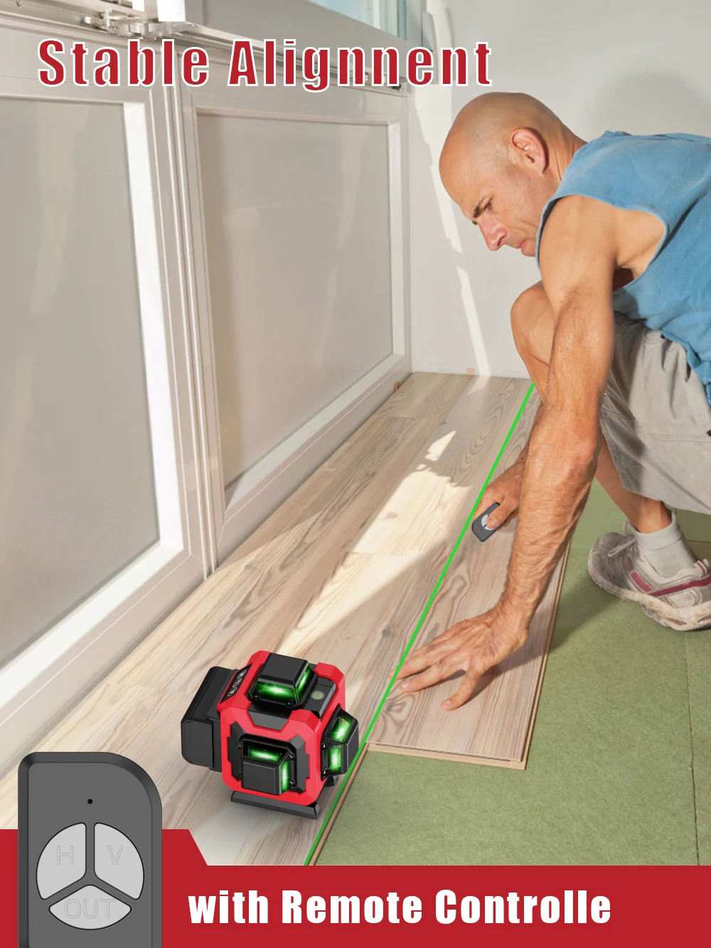 Imagem -06 - Weiddw-nível Laser Profissional Vigas Verdes Ferramentas de Construção 3d 4d Horizontal e Vertical 360 Nivelamento Linhas 12 Linhas 16 Linhas