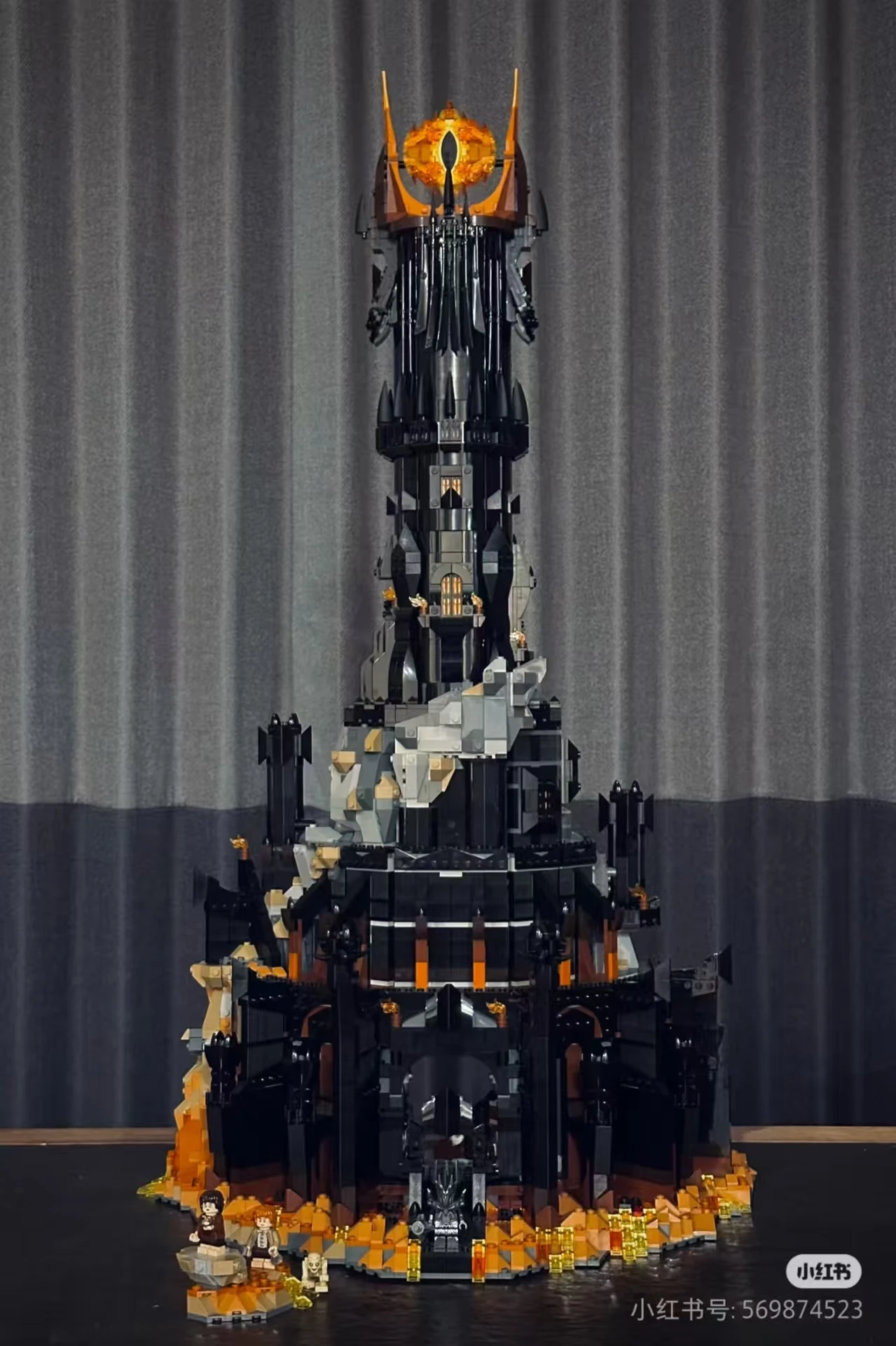 5471Pcs 2024 New 10333 Black Tower Dark Model Building Blocks Kit Bricks MOC Toy for Boys Adult Birthday Gifts