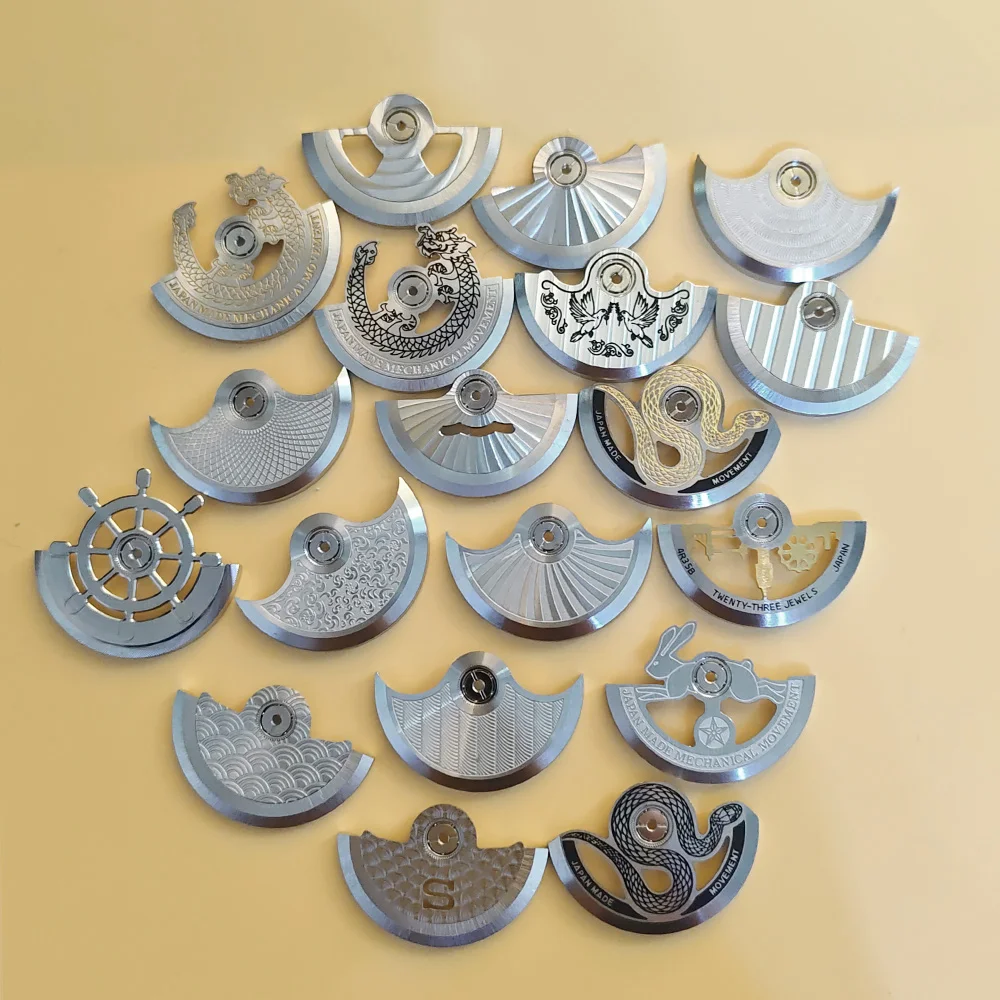 Customized NH36 NH35 Rotor Automatic Hammer Rotor Fit for NH34 NH35 NH36 NH38 4R35 7S26 Watch Movement Rotor Part