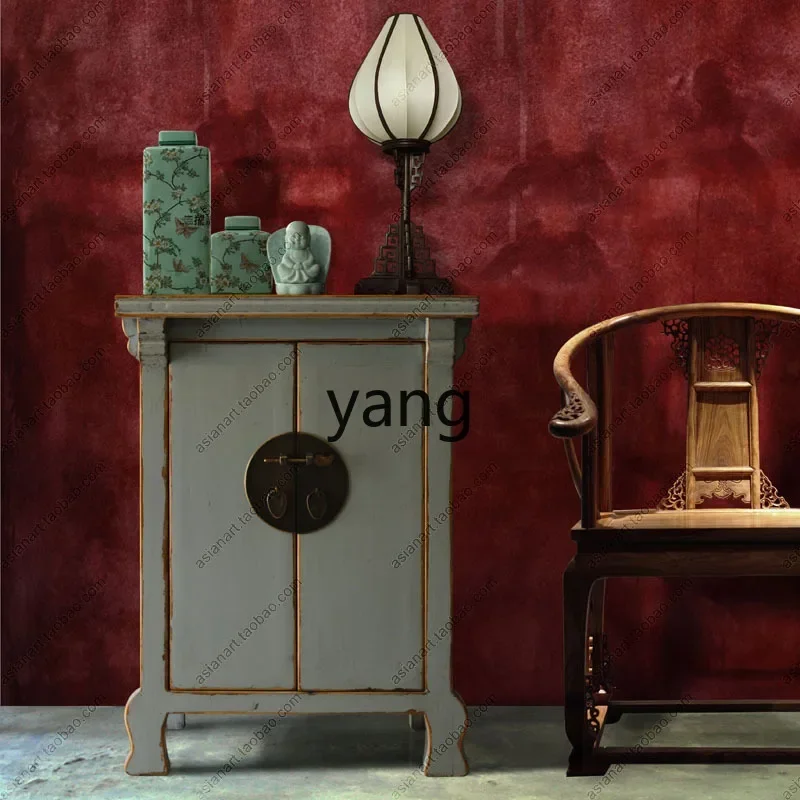 LMMNew Chinese Wine Cabinet Creative Entrance Entrance Cabinet Integrated Partition Affordable Luxury Style