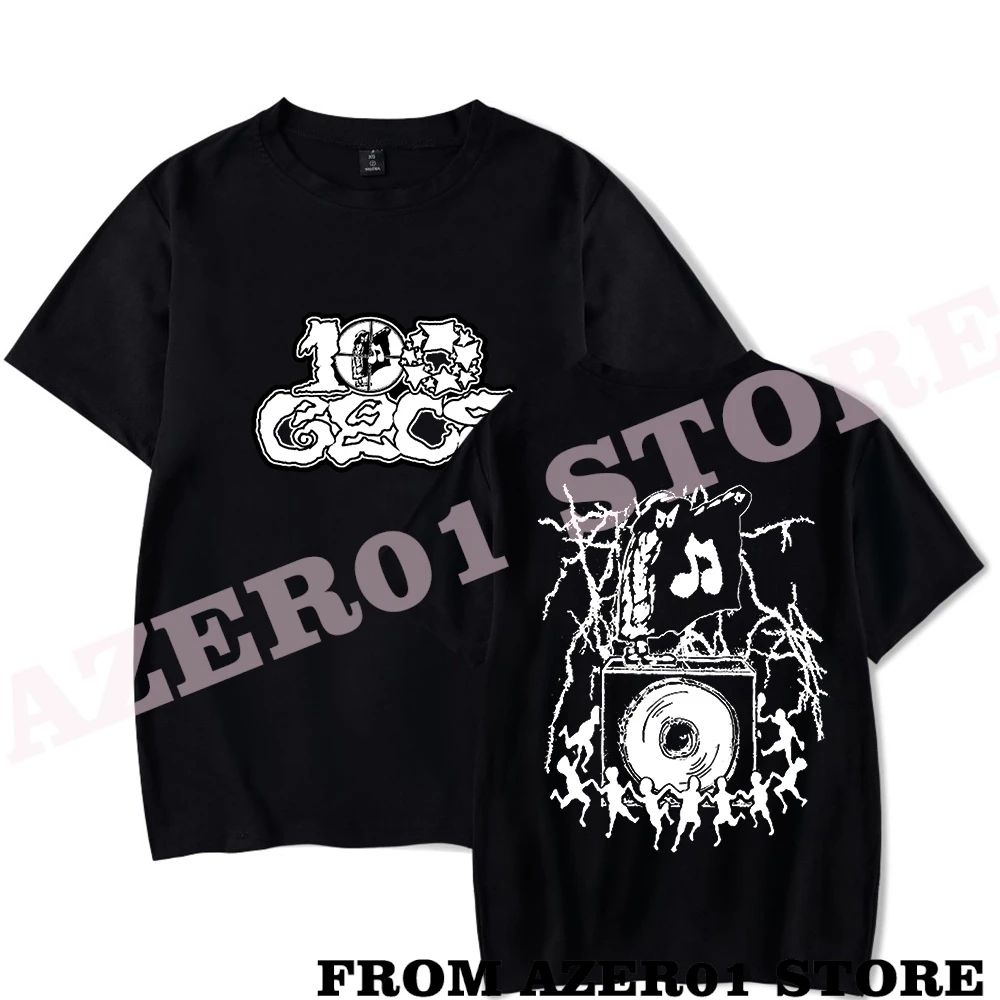 100 Gecs Logo Merch T-shirt Print Summer Men/Women Streetwear Tshirt Shirt Short Sleeve Tee