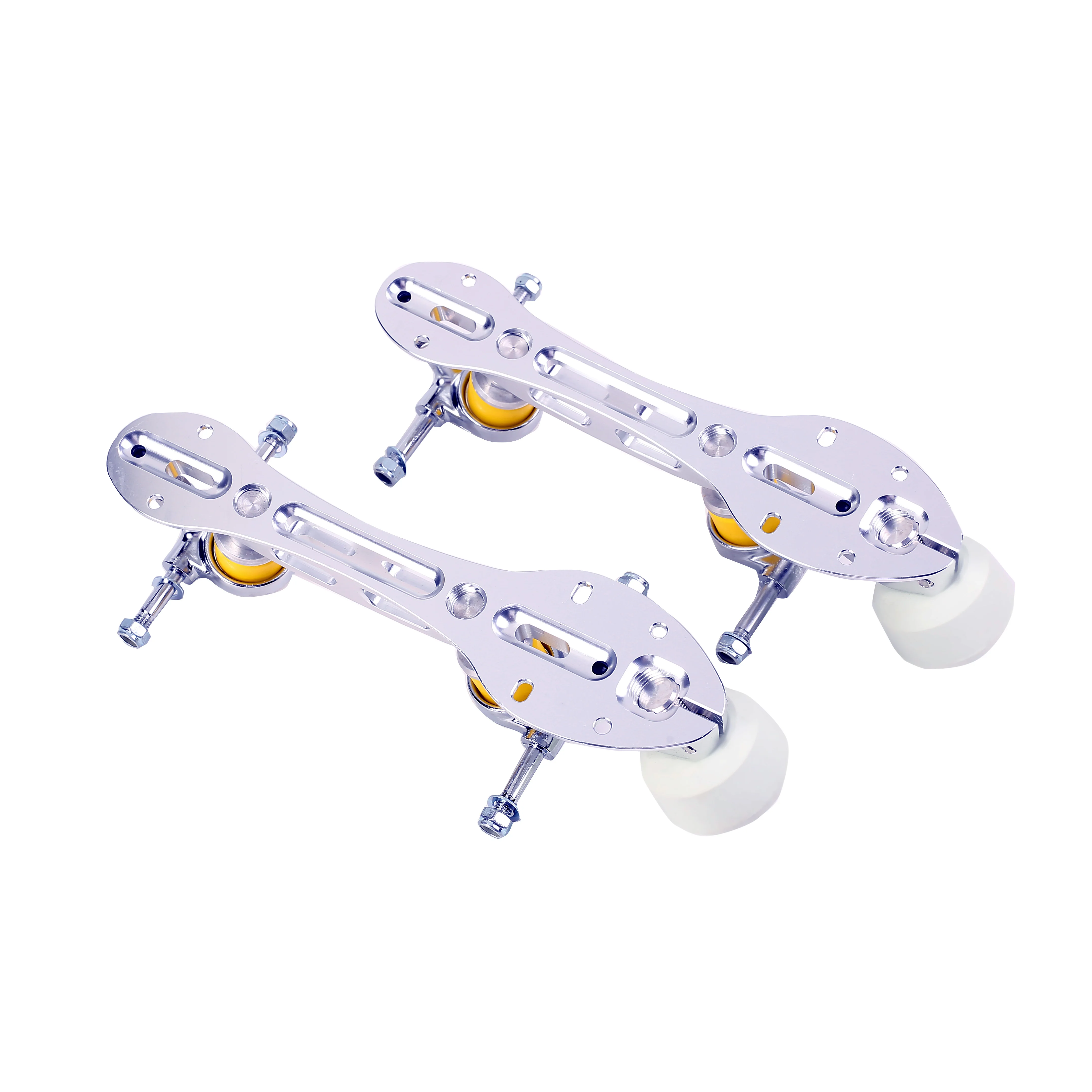 High Quality CNC Aluminum Plates Quad Roller Skates Speed Derby Chasis Super Figure Skating Frames