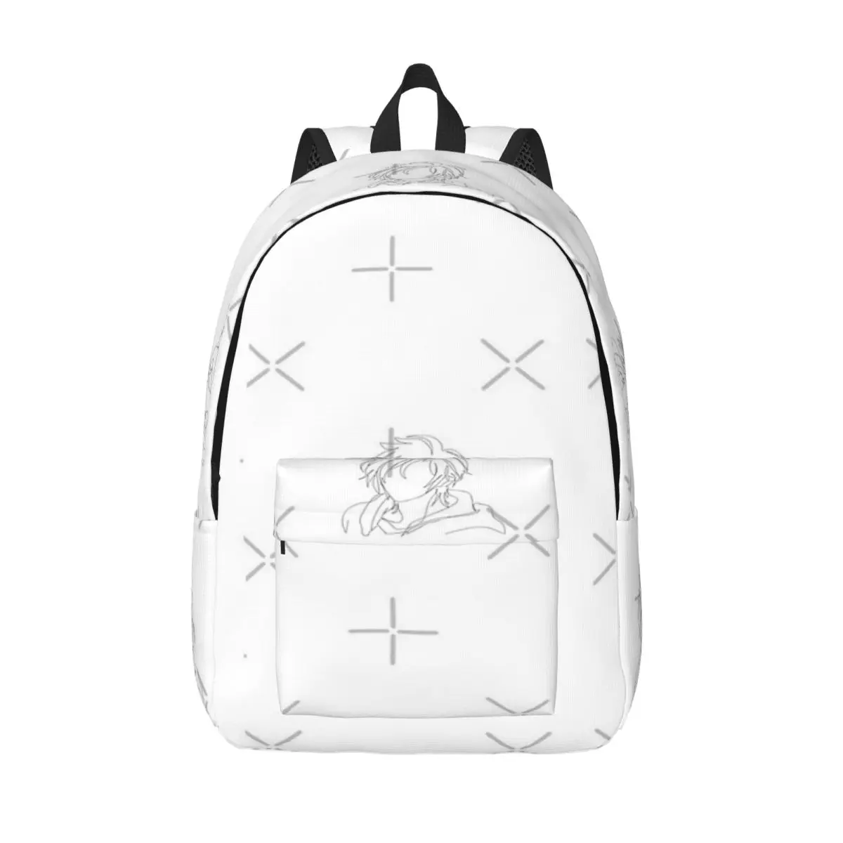 

Anime Banana Fish Ash Lynx One Line Art Simple and Stylish Backpack Canvas Backpack Female bags