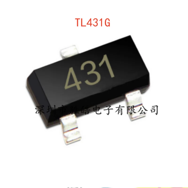 

(20PCS) TL431G Adjustable Precision Parallel Regulator Reference Voltage Chip SOT-23 TL431G Integrated Circuit