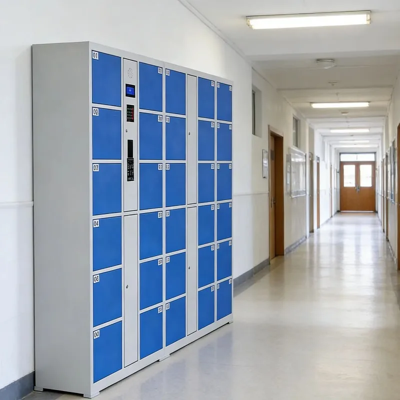 Intelligent Smart Storage Locker Cabinet Parcel and Item Storage System for Public Facilities