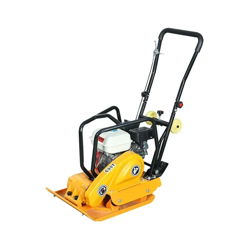 C90T Vibrating Walking in Vibrating Plate Compactor Manufacturer Price Portable Reversible Plate Compactor Concrete