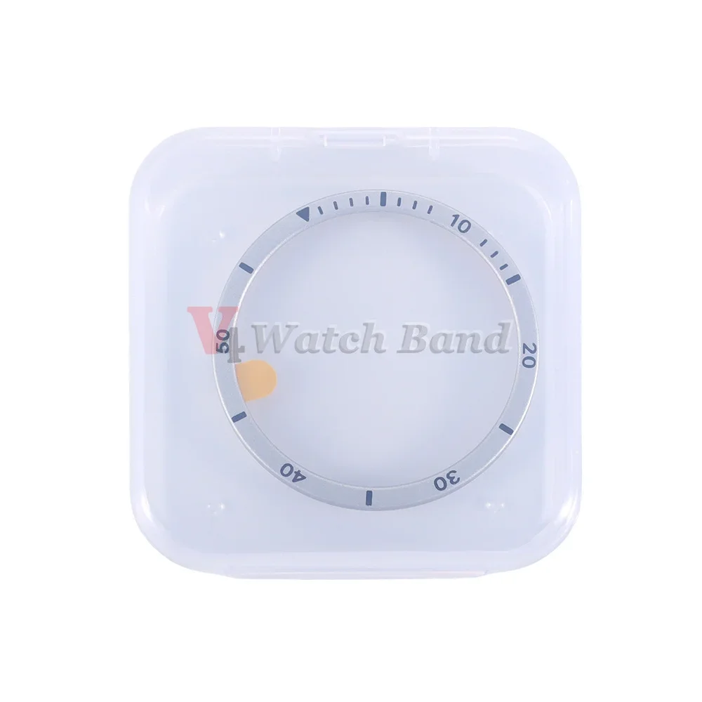 Für Samsung Galaxy Watch 9 8 40mm 44mm Metall-Uhrenblende Schutzring mit Zeitskala und Geschwindigkeitsskala Zubehör – Detail 7