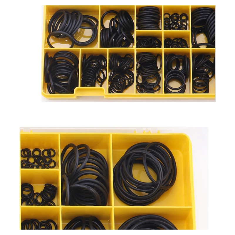 

Набор из 545 шт. уплотнительных колец из нитриловой резины для авторемонта, в коробке для хранения