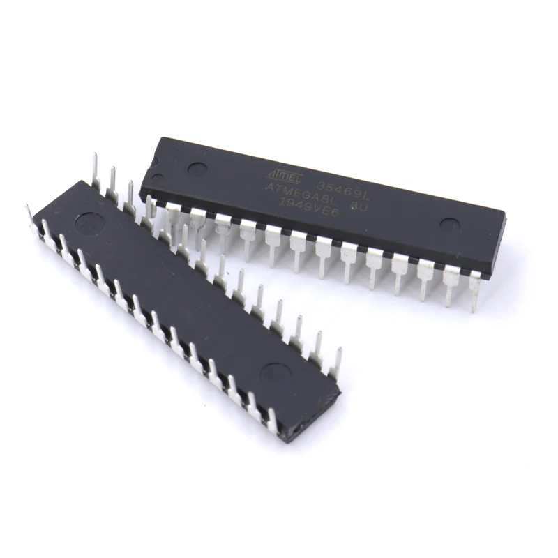 

2PCS New OriginaI ATMEGA8A-PU ATMEGA8L-8PU ATMEGA8-16PU DIP-28 16MHz 8KB 8-bit microcontroller MCU