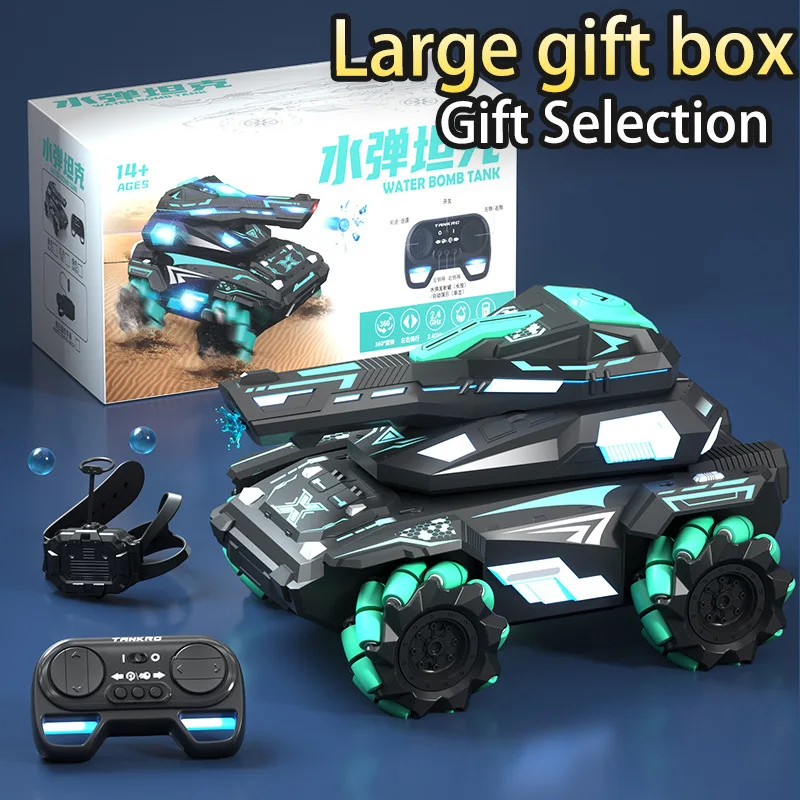 

JJRC Q171 RC Tank 2.4G Wireless Controller Stunt Water Tank Remote Control Car Children's Toy