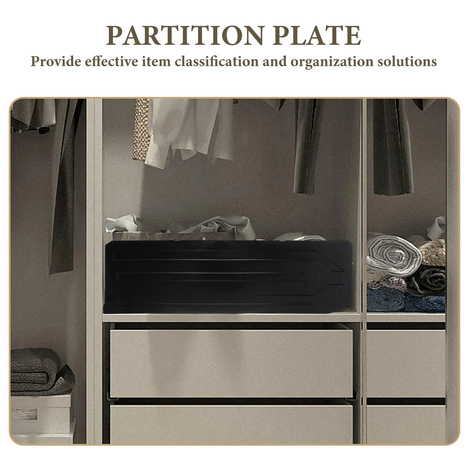 

Plastic Shelf Dividers Sturdy Closet Divider Wardrobe Cabinet Accessory For Wire Shelving Stores Home Storage Rack