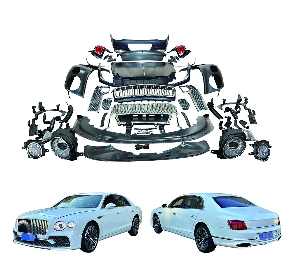 

Для старой изменения, новый комплект для переоборудования подтяжки лица, комплект автомобильного бампера для обновления Flying Spur, комплект кузова