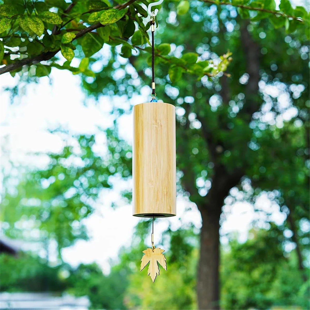 Chakra Chime Bamboe Meditatie Chimes voor Buiten Wind Chime Geluid Instrumenten Chimes Set C Akkoord Decoratie