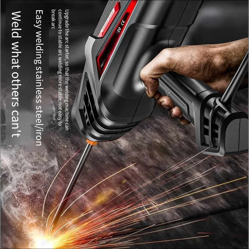 ヨーロッパのコンパクトで便利なハンドヘルド溶接機、溶接機器、小型220v、120a、フルセット