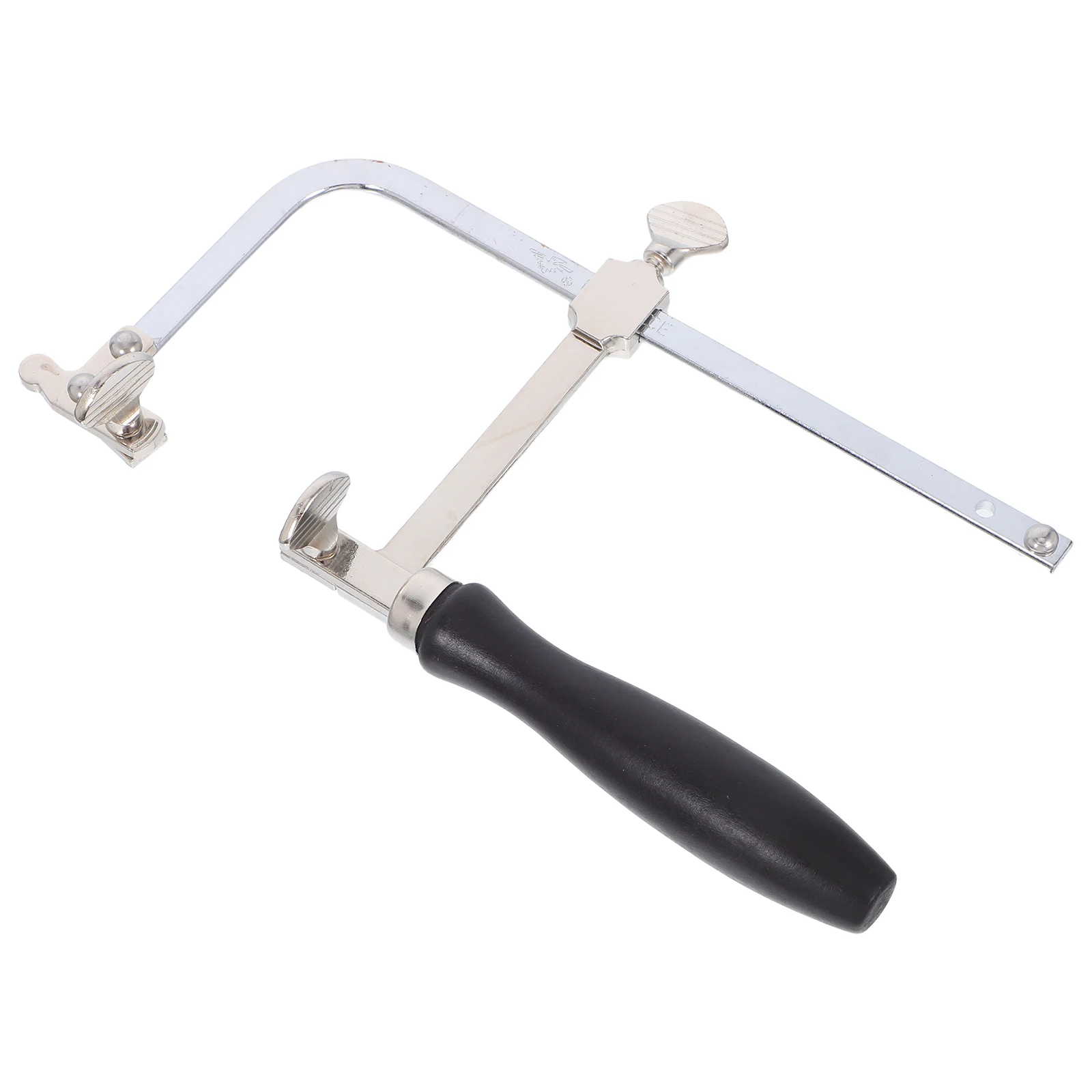 

Handmade Jig Saw Ergonomic Hacksaw Bow Adjustable Blade Frame Sturdy U Shaped Handle Metalworking Tool Wire Frame