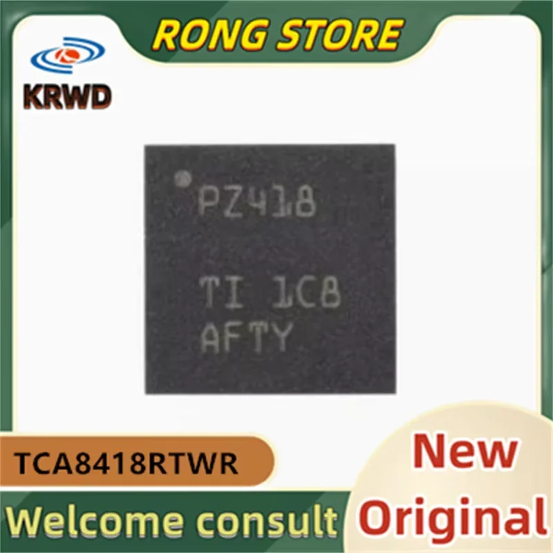 (20PCS）PZ418 TCA8418 TCA8418RTWR 8418 WQFN24  New and Original Chip IC