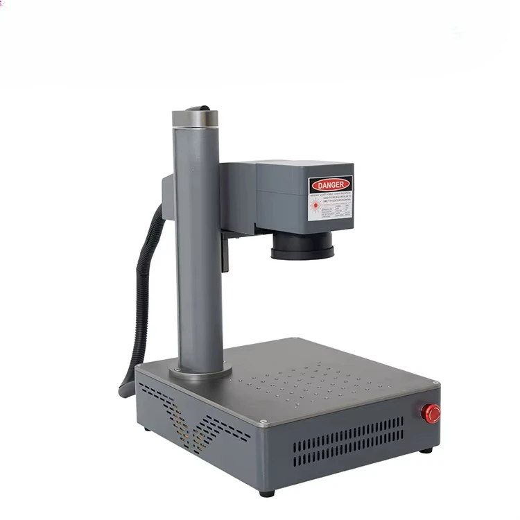 Multifunctional Desktop Portable Fiber Laser Mini Marker 20W Fiber Laser Marking Machine For Metal