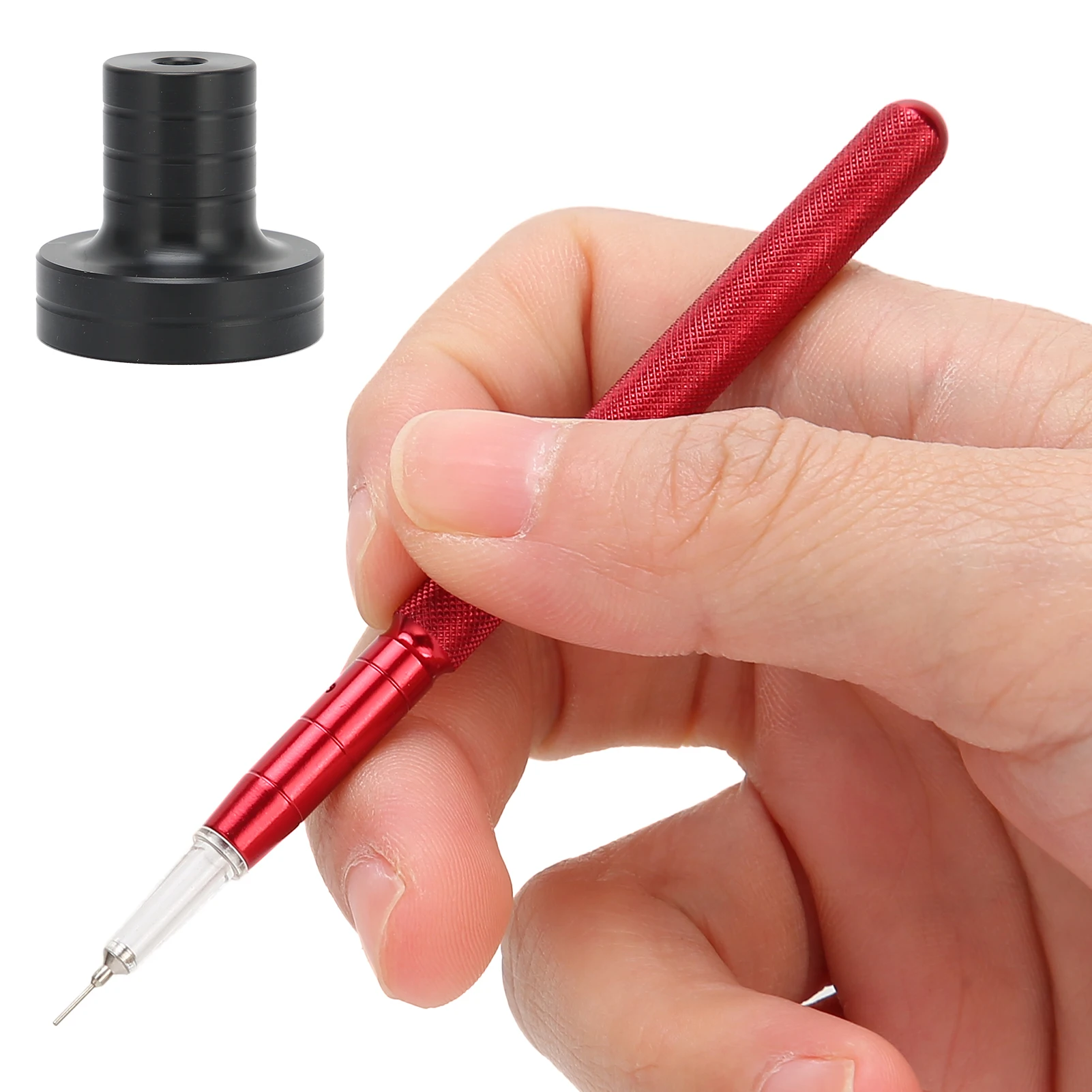 Watch Oiler Pen 0.4*0.2mm/0.3*0.1mm Watch Lubricant Oil Pin Pen with Black Base Watch Movement Watch Parts Repair Tool