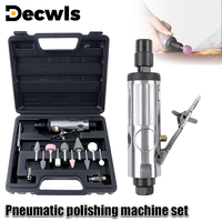 Pneumatic Grinder 1/4NPT, Home Grinding, Polishing, Rust Removal, And Trimming Tools, 10PCS 3mm/6mm Chuck Diameter Grinding Head